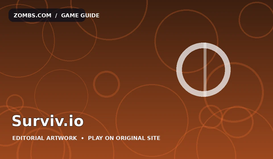 Surviv.io original editorial artwork, not a screenshot
