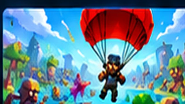 Original editorial illustration for ZombsRoyale.io, not a gameplay screenshot